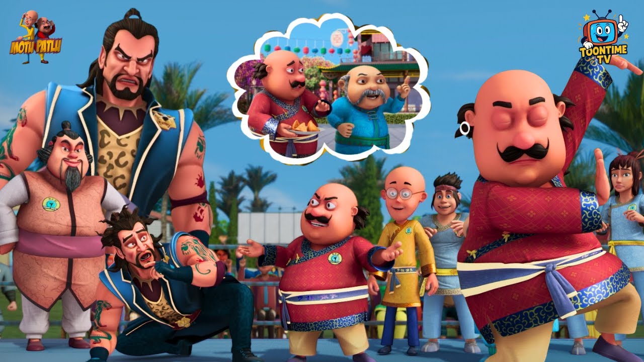 Tony the twister का tongue twister | Motu Patlu