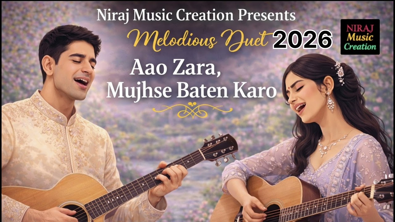 Aao Zara Mujhse Baten Karo 💕 | New Romantic Love Song 2026 | Bollywood Style Couple Song 