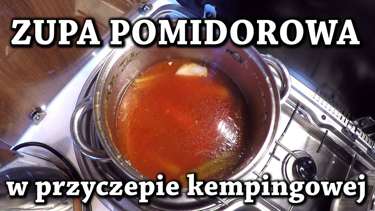 Zupa pomidorowa w przyczepie kempingowej | Zrobiłam z dziećmi kilka ozdób świątecznych z papieru