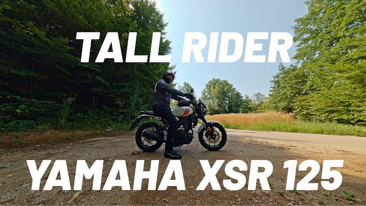 Tall Rider on Yamaha XSR 125