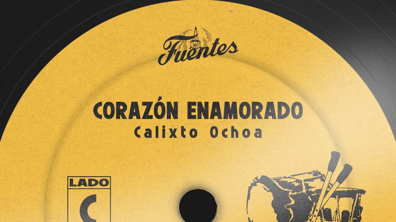 Corazón Enamorado - Calixto Ochoa y Su Conjunto (Video Letra) | Cumbia