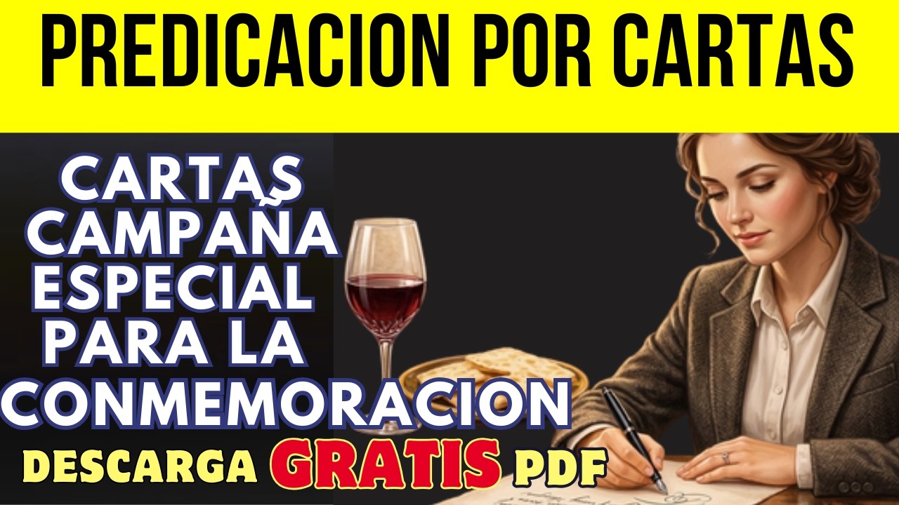 Ejemplos de cartas para la campaña de la Conmemoración
