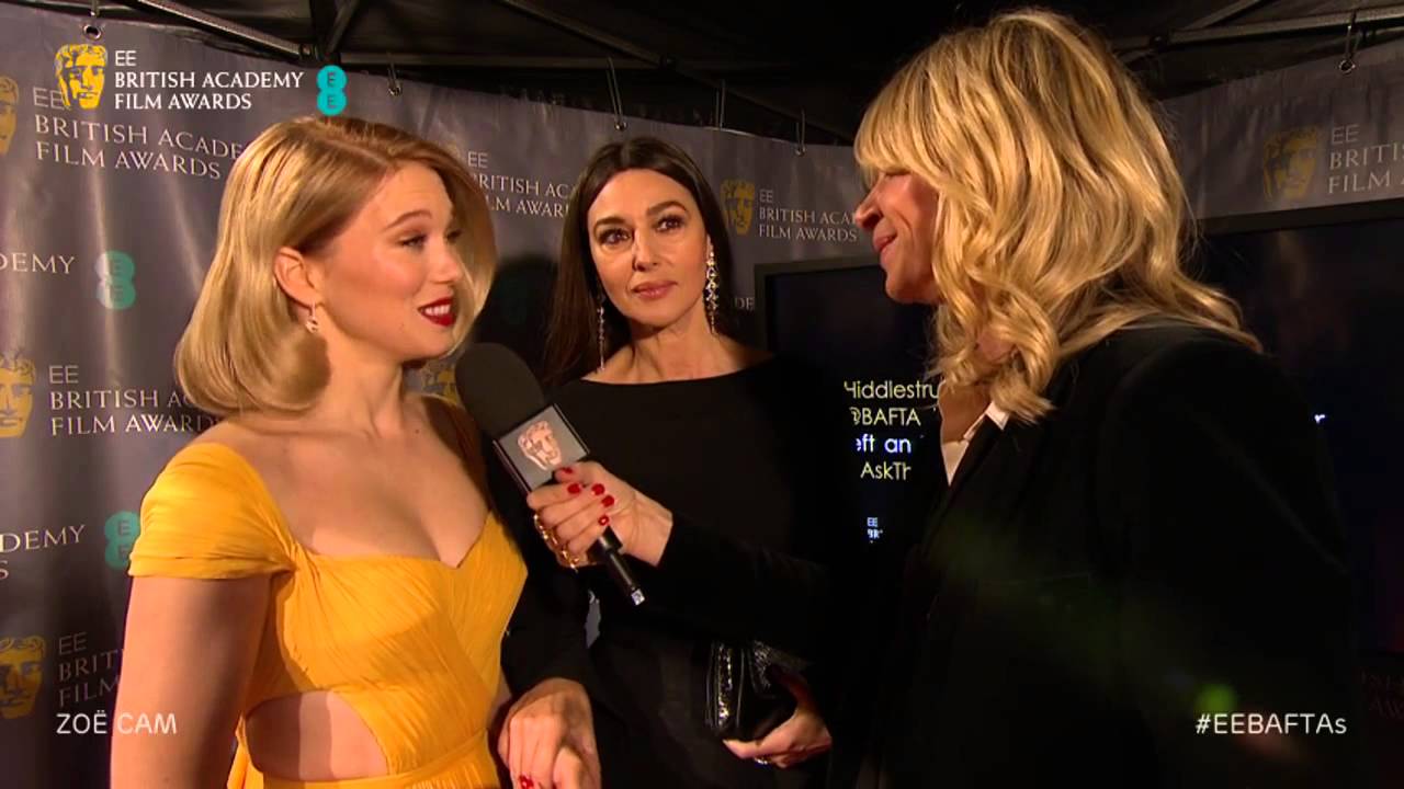 Léa Seydoux and Monica Bellucci stay tight-lipped about the new Bond movie