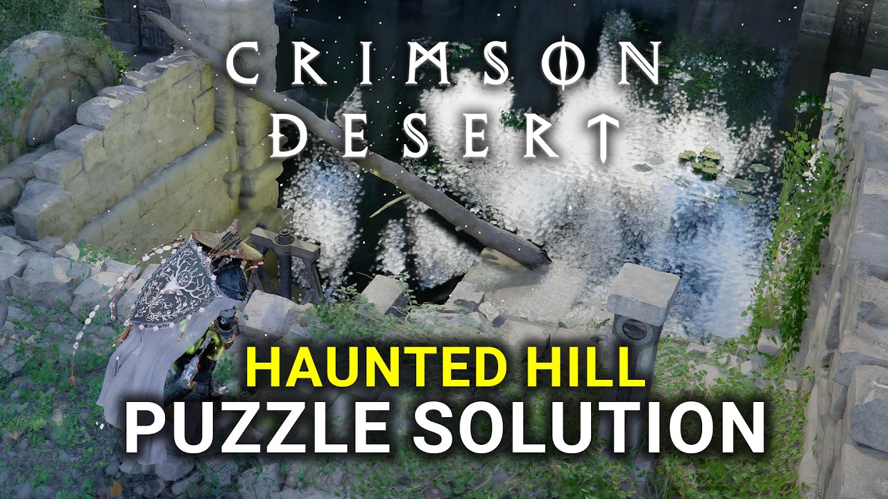 Crimson Desert - Haunted Hill Puzzle Solution (Quick Guide)