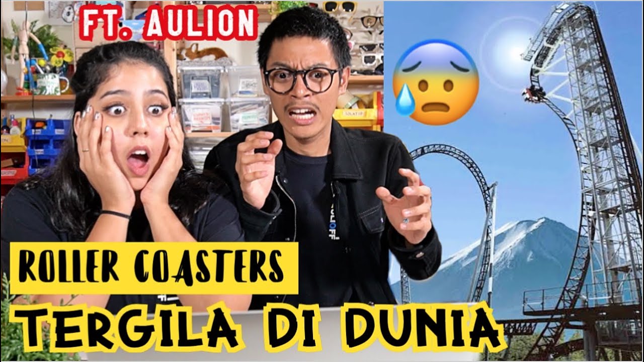 Roller Coasters TERSERAM di DUNIA! ft. @AULION