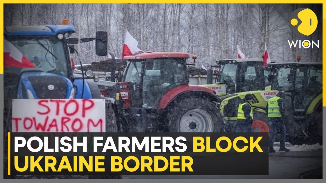 Europe Farmers' Protest: Polish farmers block Ukraine’s border as they intensify protests | WION