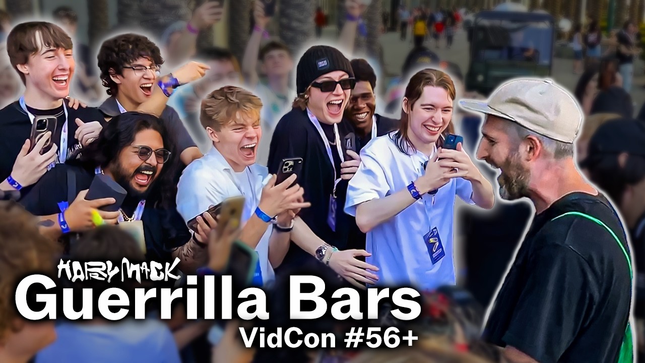 CRAZY Harry Mack Freestyles At VidCon
