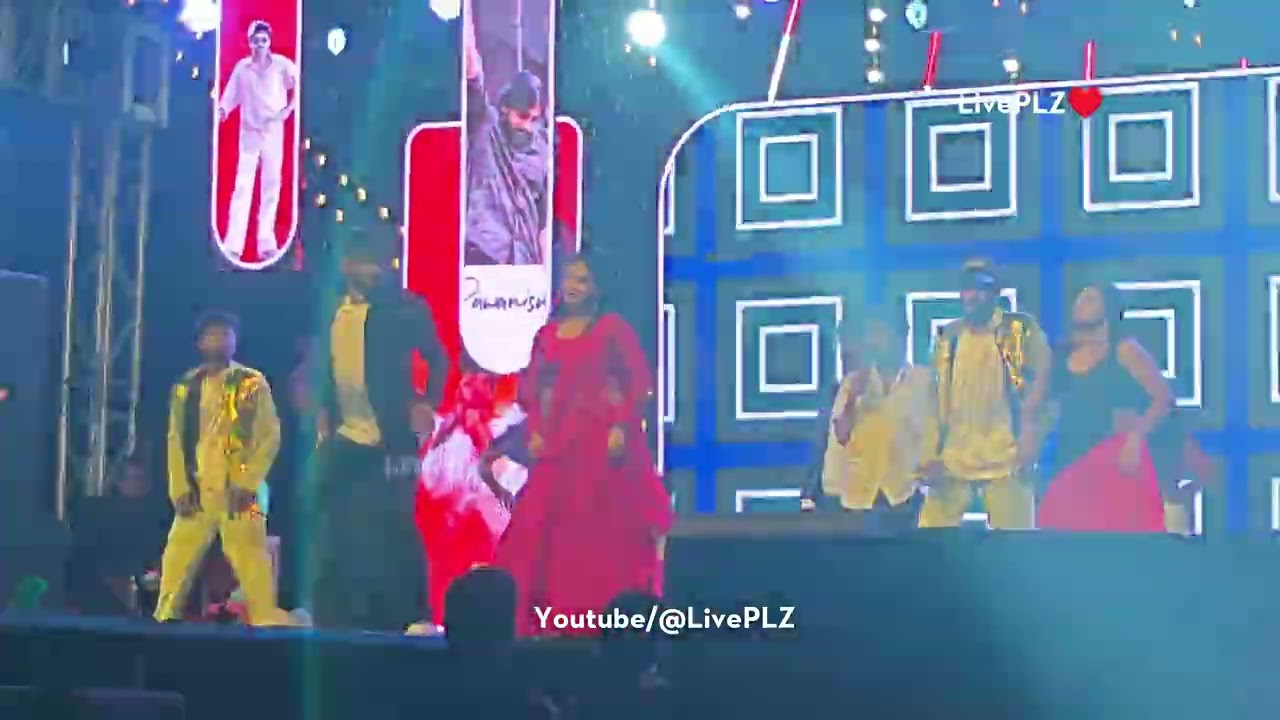 Bunny Bunny Song MASS Dance Performance 🔥 Chinnaganjam Tirunala 2026 | Icon Star Allu Arjun Tribute