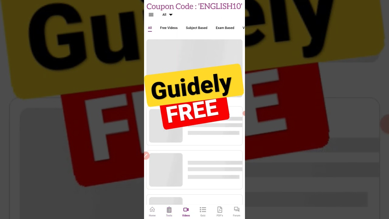 Guidely Coupon Code 2023🔥| Guidely PDF Bundle Course Review | Guidely Testseries Coupon Code