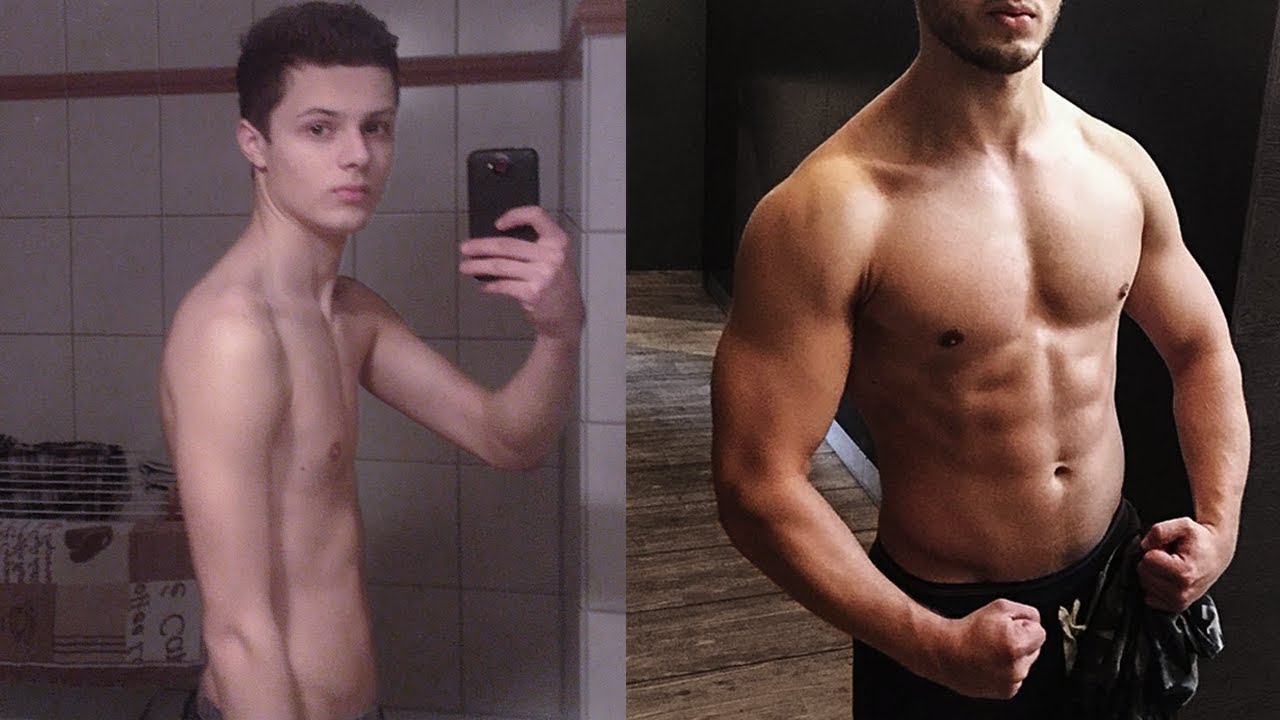 INSANE BODY TRANSFORMATION - SKINNY TO MUSCLE 2022