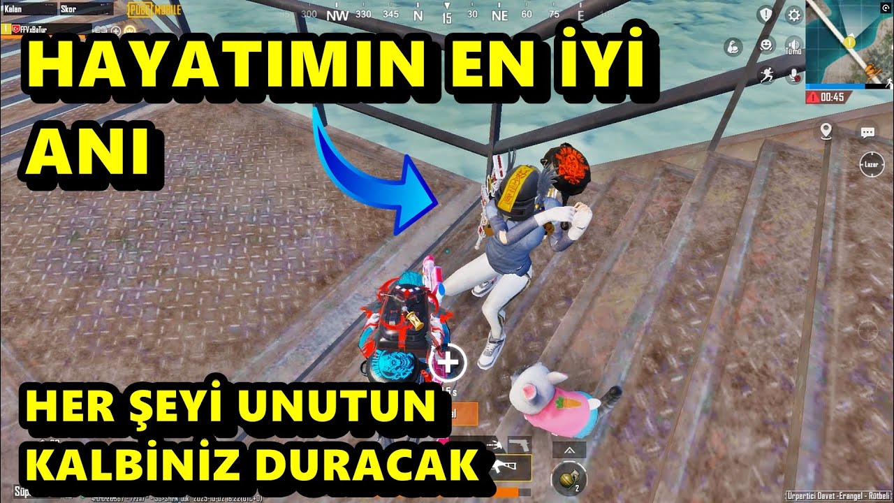 HER ŞEYİ UNUTUN ! KALBİNİZ DURACAK HAYATIMIN EN İYİ ANI ! BATUR GAME SOLO SQUAD PUBG MOBİLE