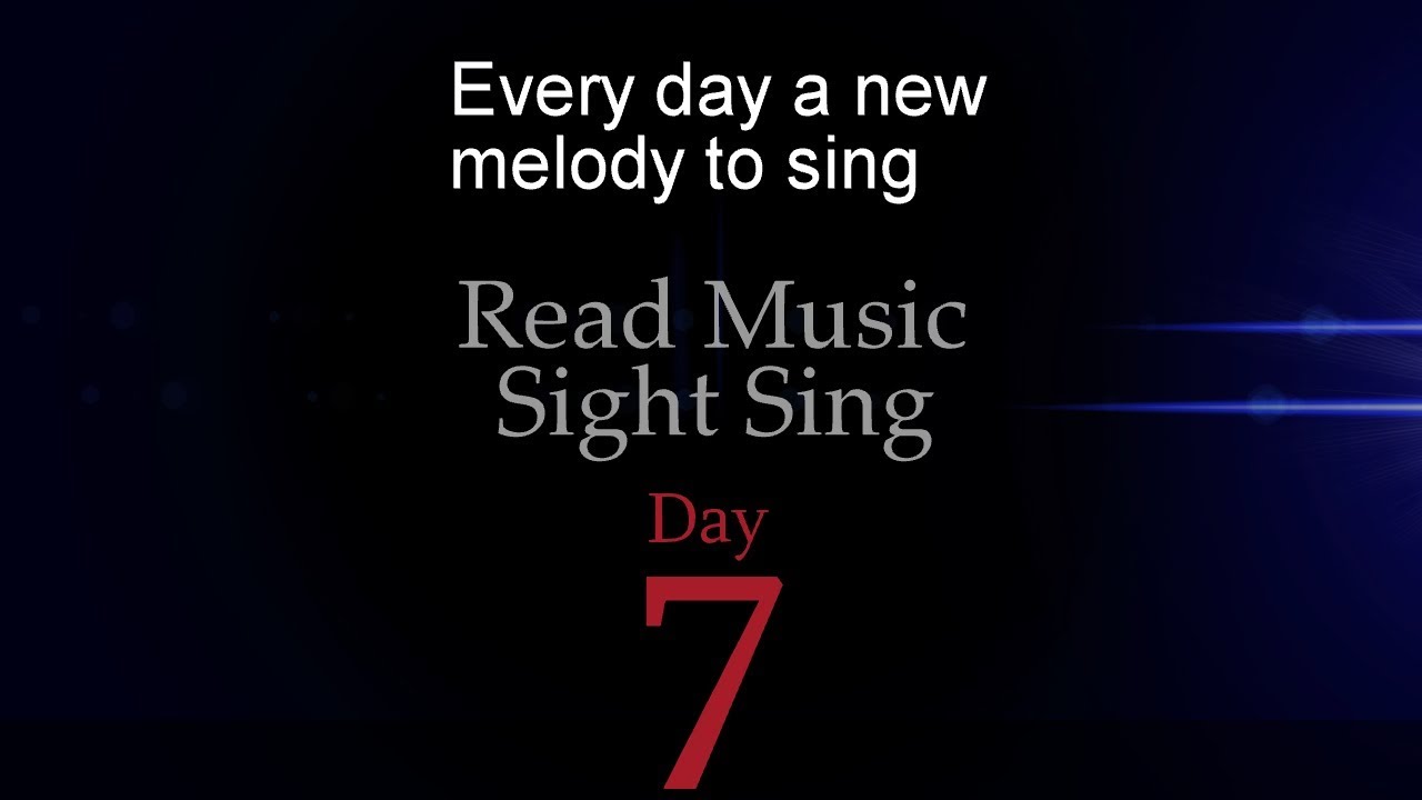 Day 7 - Eb Major Sight Sing