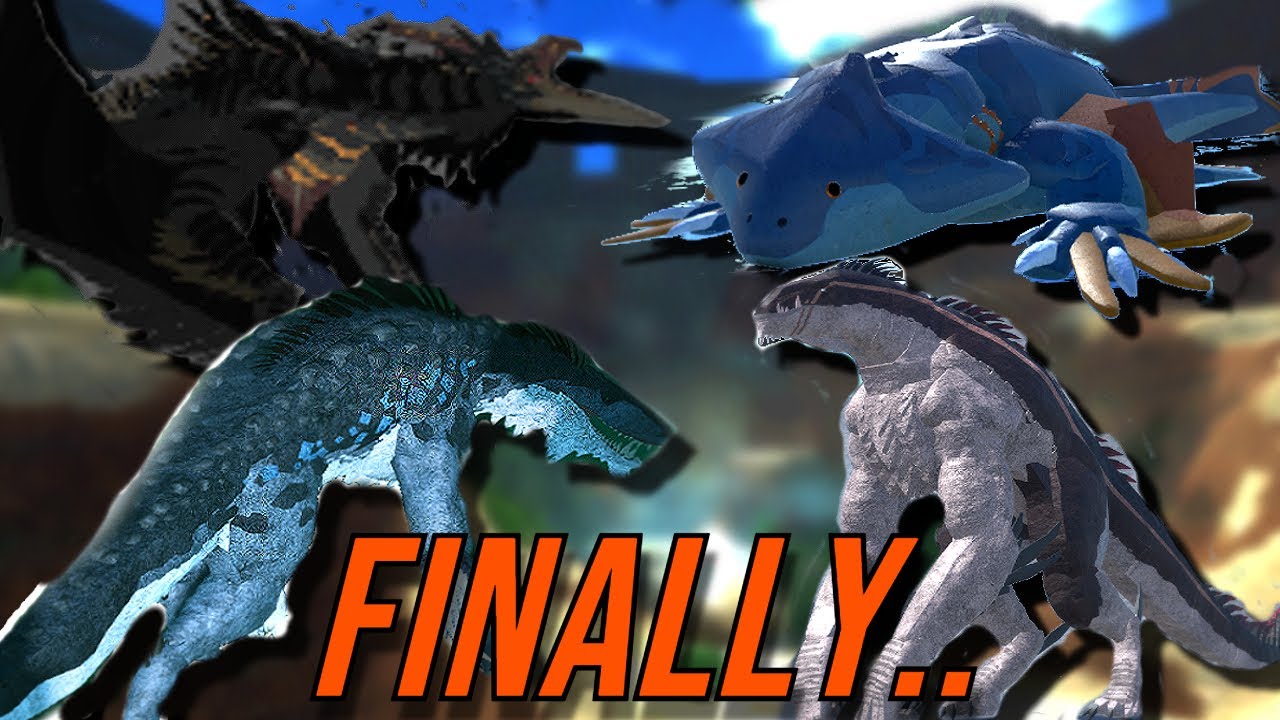 THE HYBRIDS ARE FINALLY HERE.. | Every New Hybrid Showcase Dinosaur Simulator