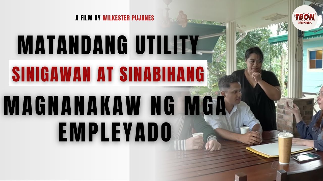 Matandang Utility, Sinigawan at sinabihang magnanakaw ng mga empleyado. | TBON PHILIPPINES