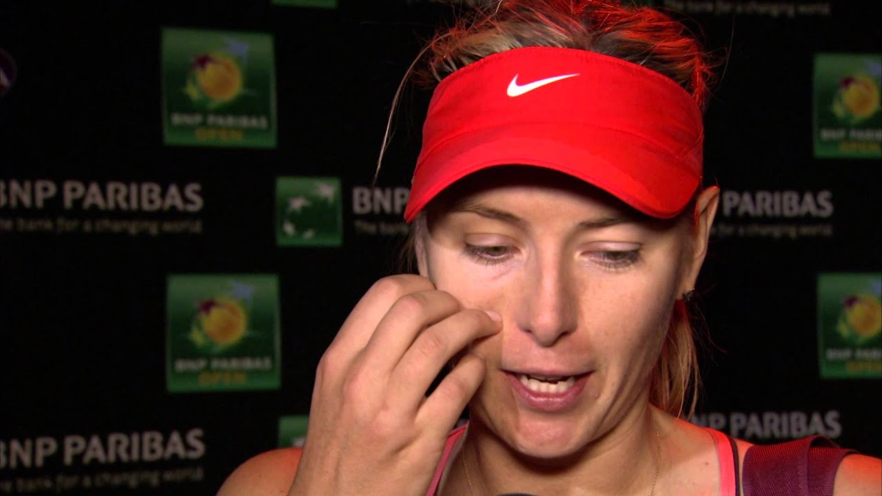 2015 Maria Sharapova Monday Interview