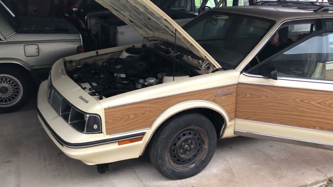 1985 Oldsmobile Cutlass Cruiser 4.3 V6 Diesel cold start