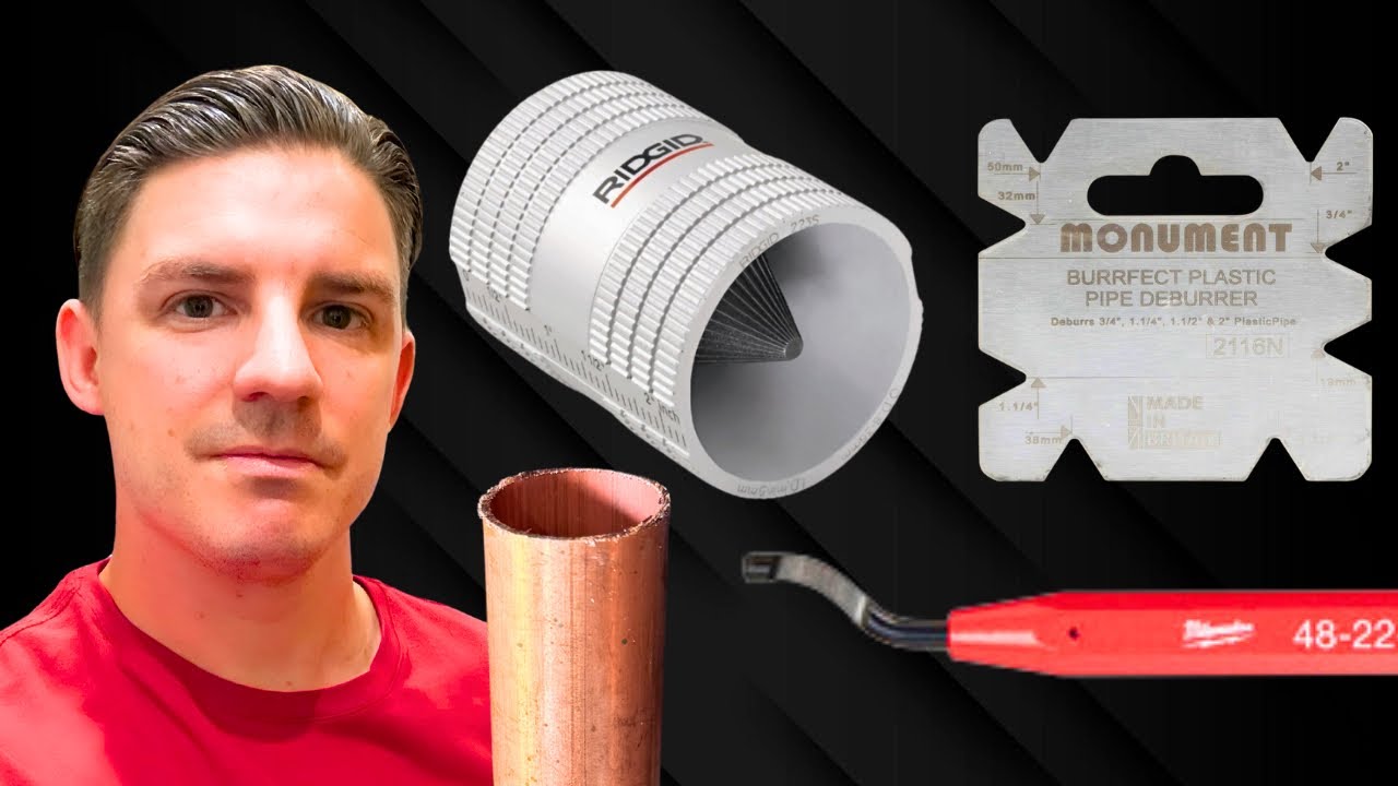 3 Tools For Deburring Pipes!