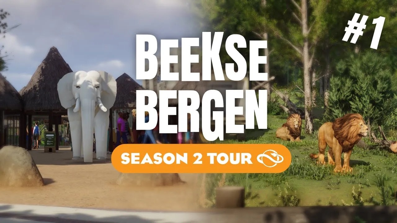 Очень особенный гость! | Экскурсия по сафари-парку Beekse Bergen в зоопарке Planet Zoo