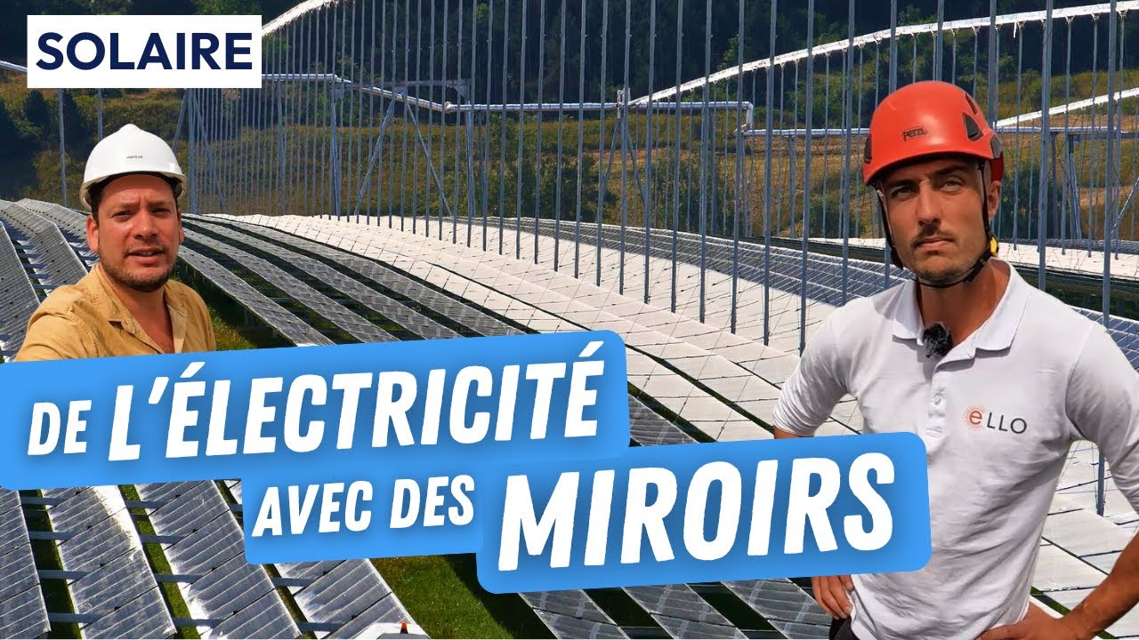 Voici l'UNIQUE centrale solaire thermodynamique de France !