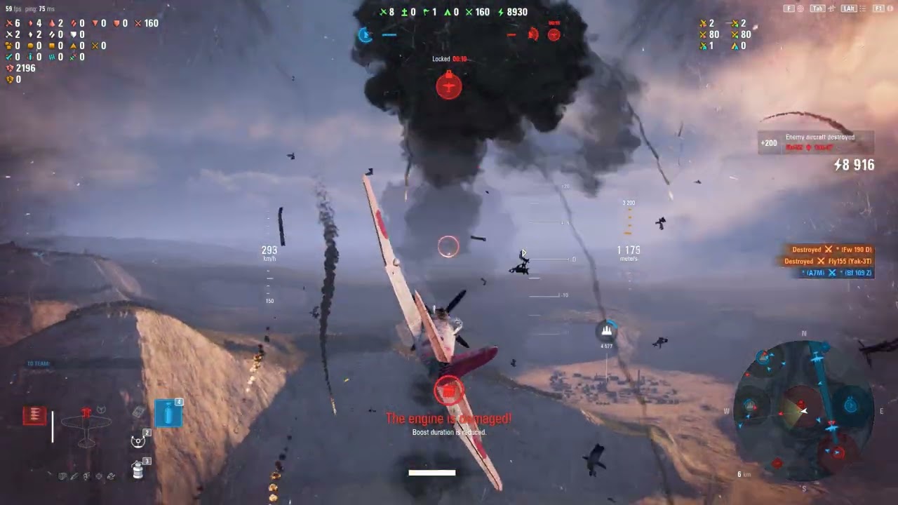 World Of Warplanes | J6K1 | Akamatsu + Marseille + Ace + Winged Legend + Hero of the Sky