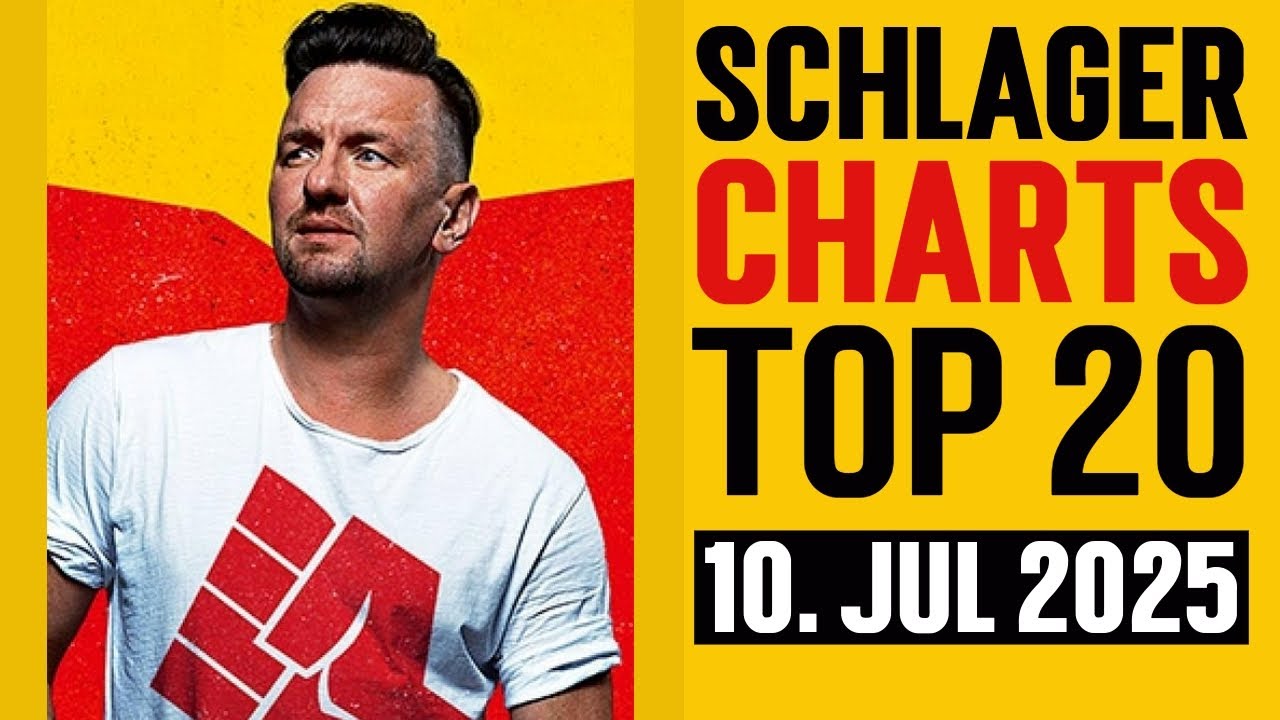 Schlager Charts – 10.07.2025 | Überraschung auf Platz 1 – Das hat niemand erwartet! 😲🥇