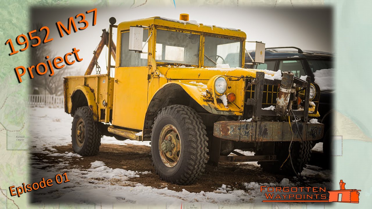 Restoring an old Korean War Era Truck: Our Dodge M37 Rebuild  (Ep 01)