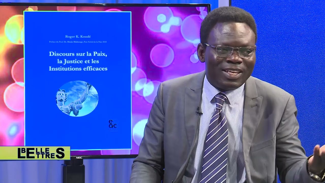 Intervention du Professeur Roger Koudé à l’Émission « Les Belles Lettres » du 1er septembre 2022
