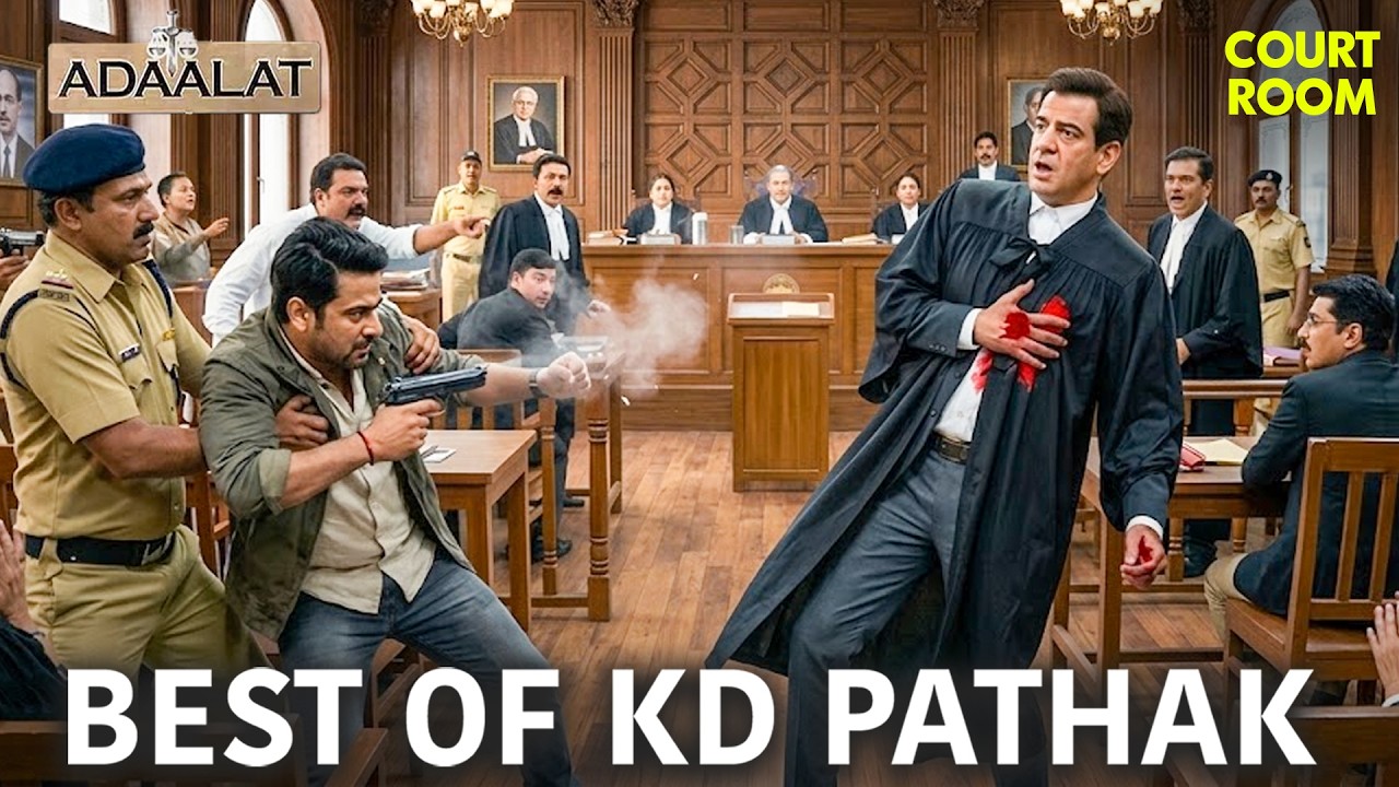 KD Pathak पर अदालत में जानलेवा अटैक! मचा हड़कंप 😱⚡| New Adalat 2026 | Courtroom Drama #crime #attack