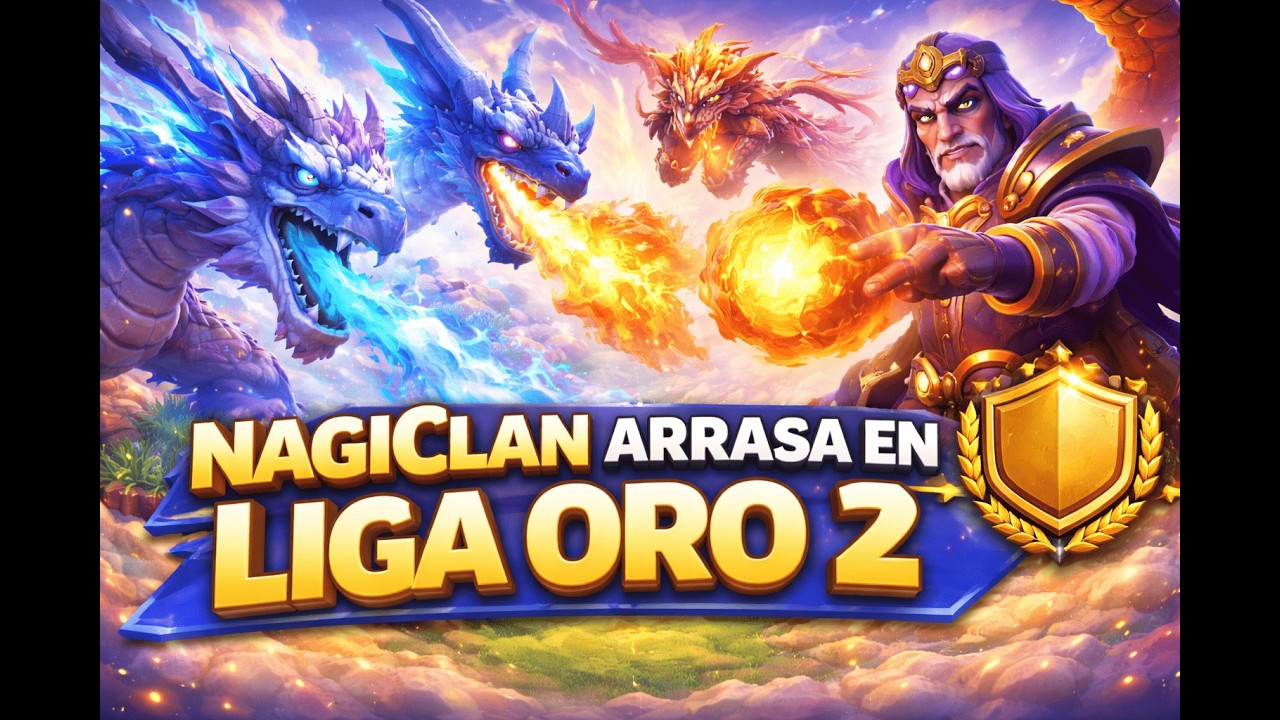 Nagi Clan arrasa en Liga Oro 2  Resumen de guerra y ascenso