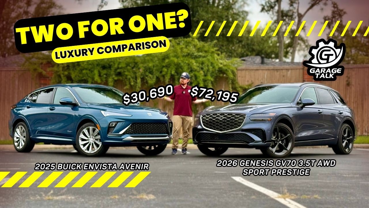 Comparing Luxury // 2025 Buick Envista vs 2026 Genesis GV70