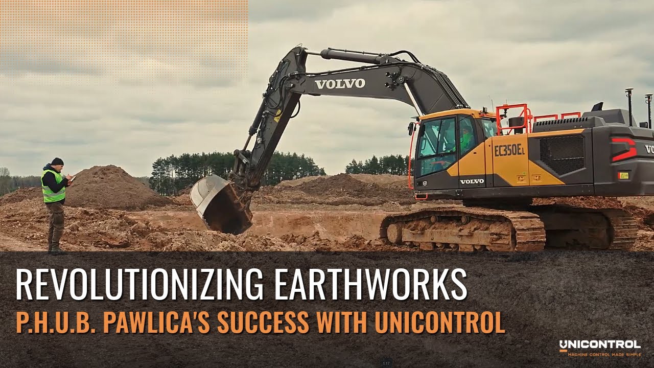 🚧 How P.H.U.B. Pawlica Boosts Efficiency with Unicontrol #machinecontrol