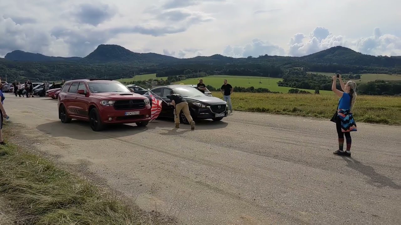 Camping Nitrianske Rudno 2021. Mazda 3 vs Dodge Durango. Part 1.
