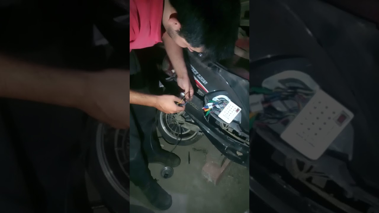 Reparacion de motor de moto eléctrica inundada