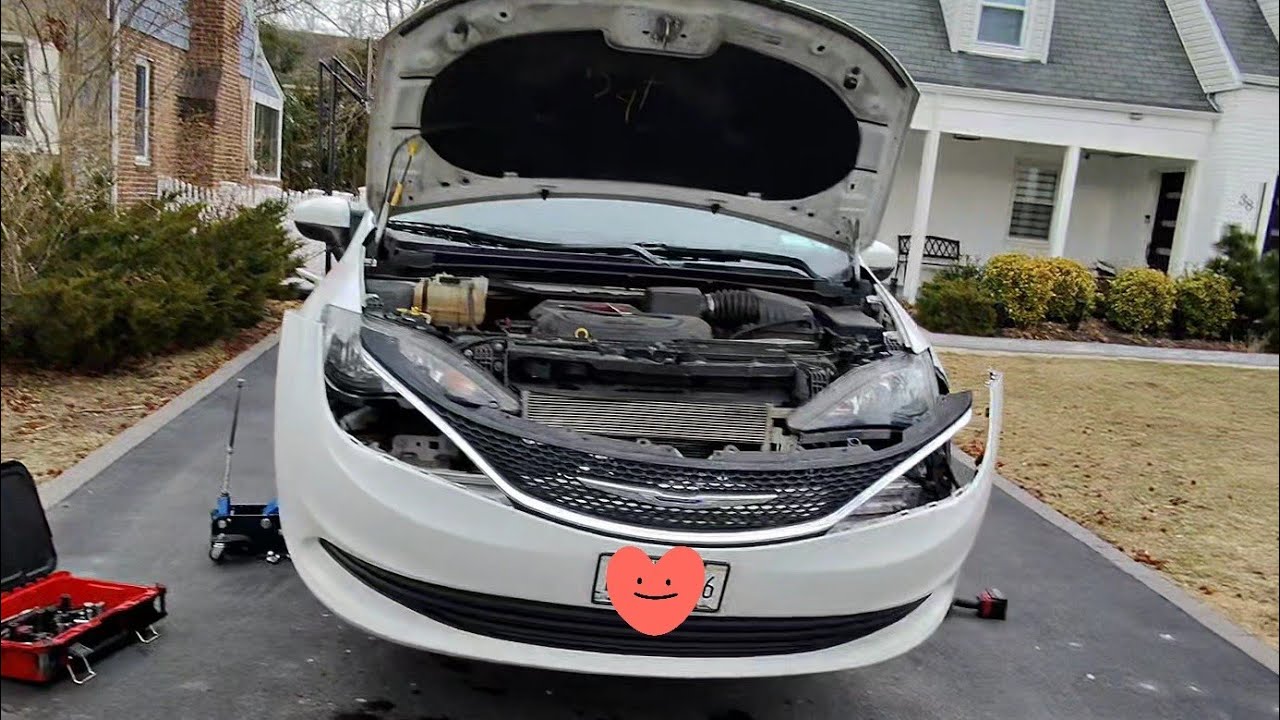 chrysler voyager raditor replacement 2017-2023