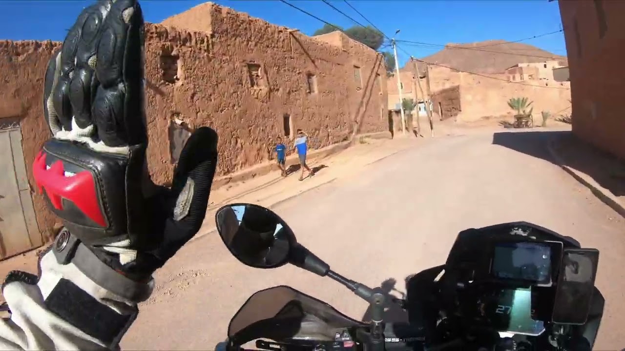 little streets in Ouarzazate Morocco