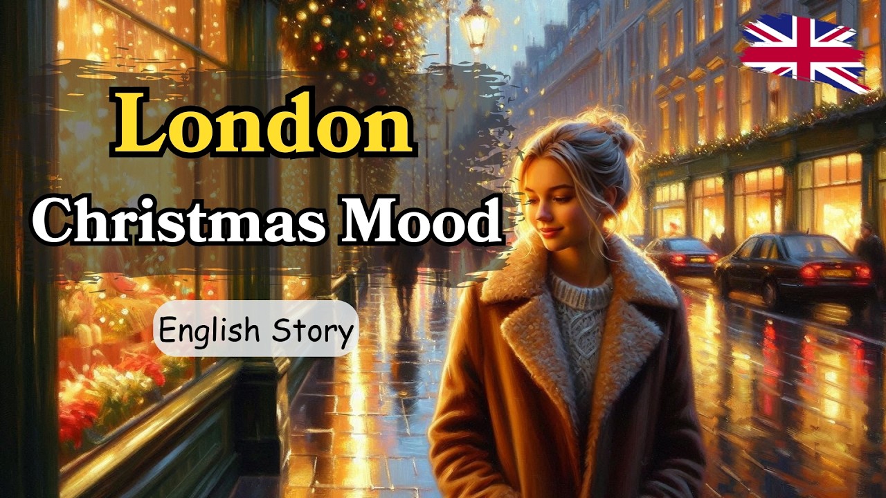 London Getting Ready for Christmas | Story, Vocabulary & British Culture