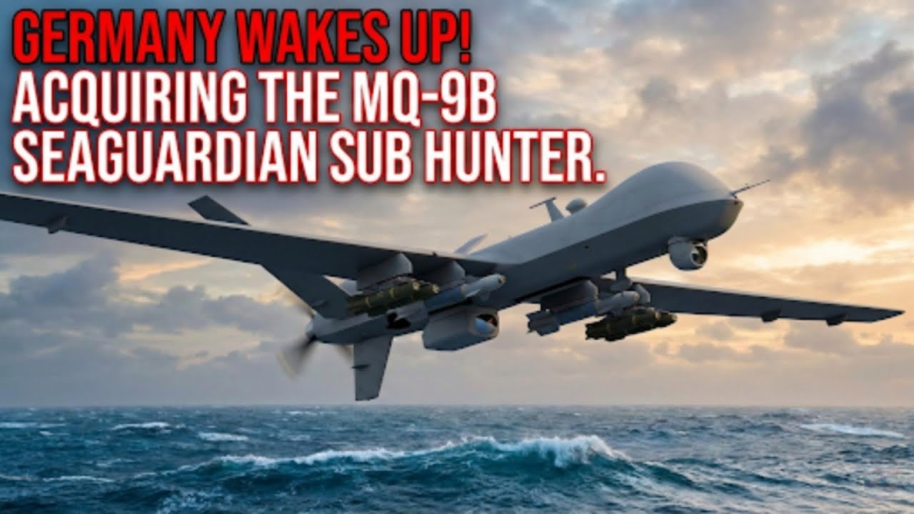 Niemcy się budzą! Zdobywają okręt podwodny MQ-9B SeaGuardian Sub Hunter