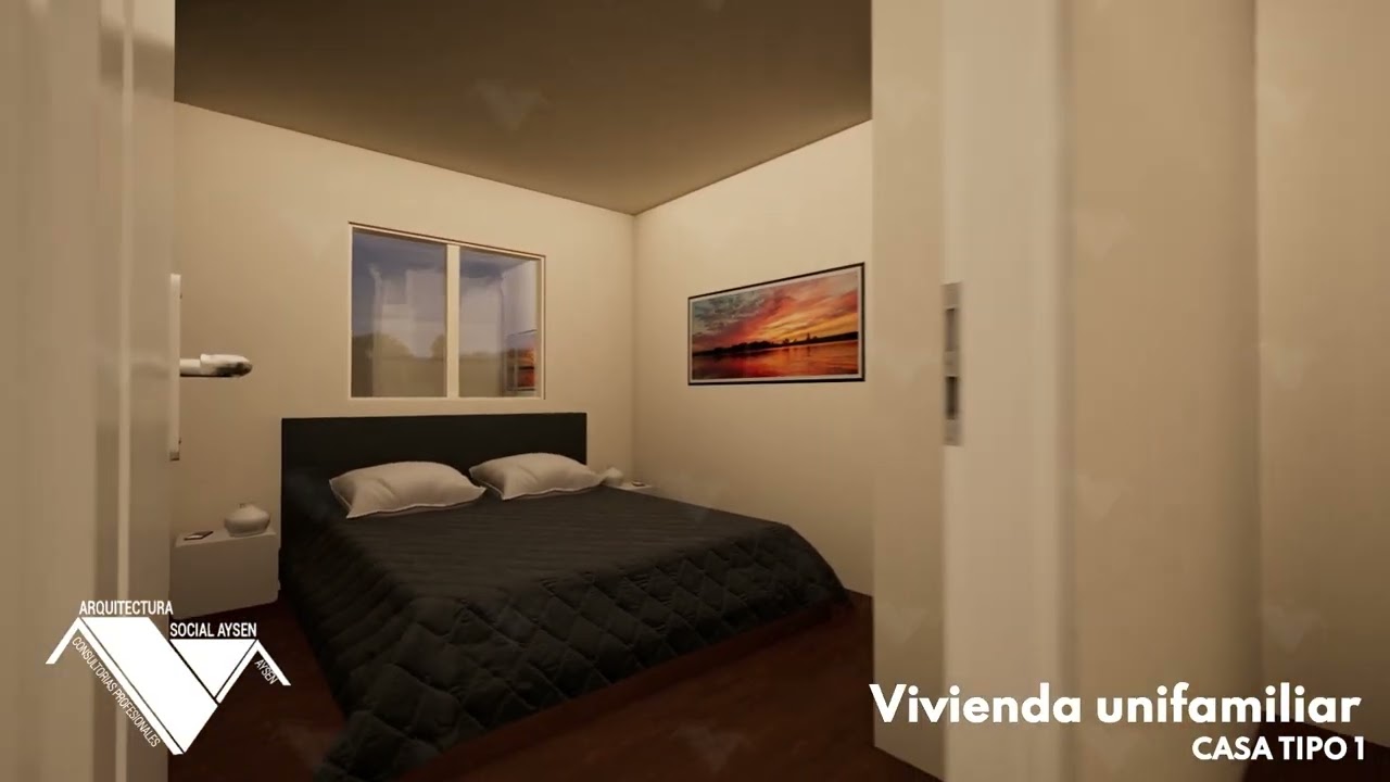 Casa tipo 01  - Proyectos de Vivienda Unifamiliar - Sin ampliaci&oacute;n