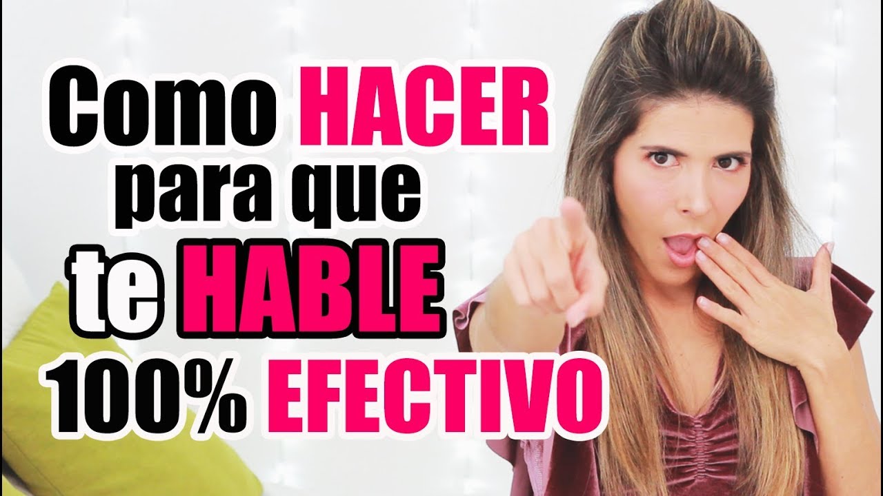 Cómo HACER que ese CHICO te HABLE y TE BUSQUE - FUNCIONA 100% - Lau