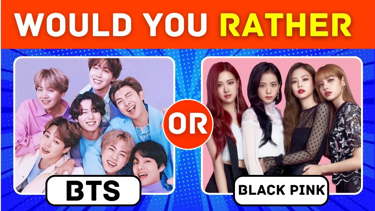 [ BTS VS BLACKPINK]🎀 Lisa or Lena🎁