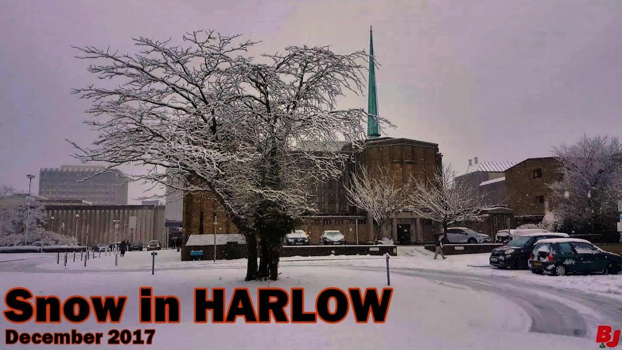 Snow in HARLOW, 10th December 2017, Mavic pro Platinum