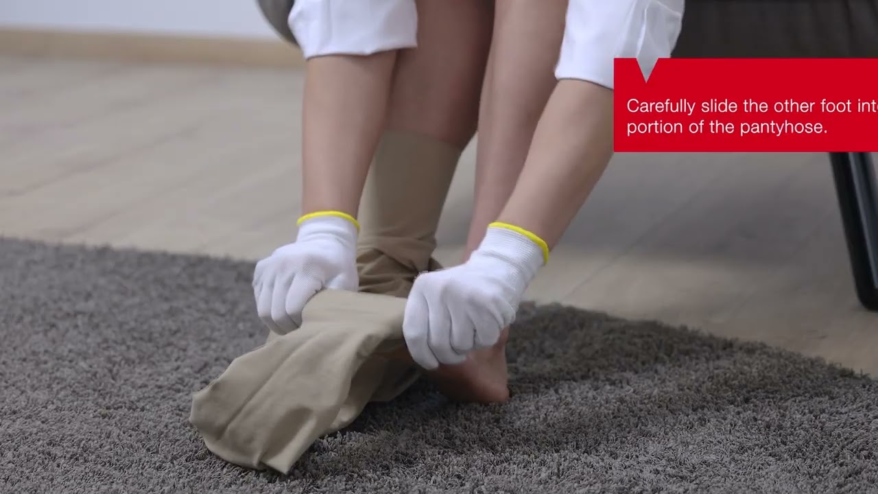 VENOSAN Video Donning & Doffing Panty Hose (AT) Closed Toe