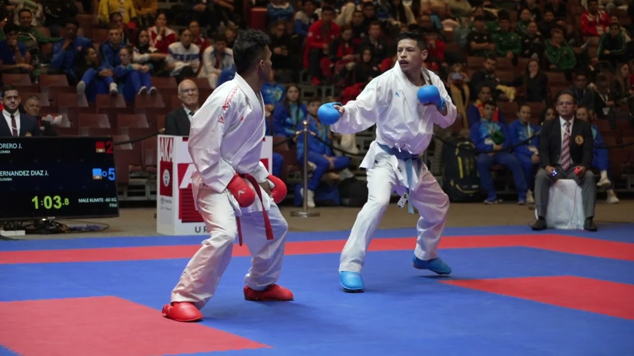 2024 PKF // Final MALE KUMITE -60 KG: FORERO JUAN (COL) vs FERNANDEZ DIAZ JUAN CAMILO (COL)