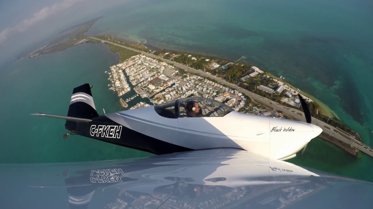 Vans RV-6 Flying to Key West, Florida