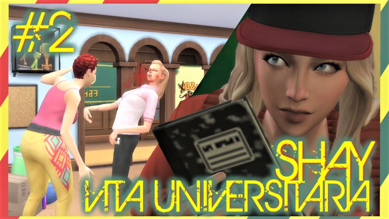 THE SIMS 4 |SHAY VITA UNIVERSITARIA ITA #2 - Festa del barilotto epica! (Finita male!)