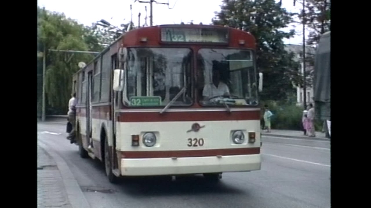 GABRANO BULGARIA TROLLEYBUS AND BUSES  JULY 1990  A TRAILER FOR PMP ARCHIVE BY DAVE SPENCER