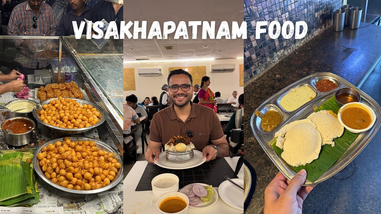 Visakhapatnam Street Food | Punugulu, Ghee Karam Idli, Andhra Fry Biryani and More