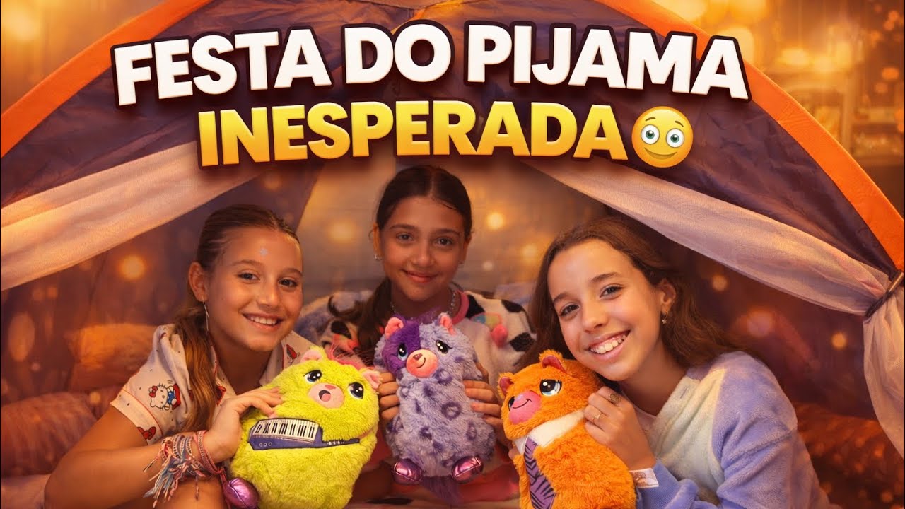 FESTA DO PIJAMA COM AS AMIGAS | NOITE DIVERTIDA  NA CASA DA LETÍCIA  • LARA CARUSO •