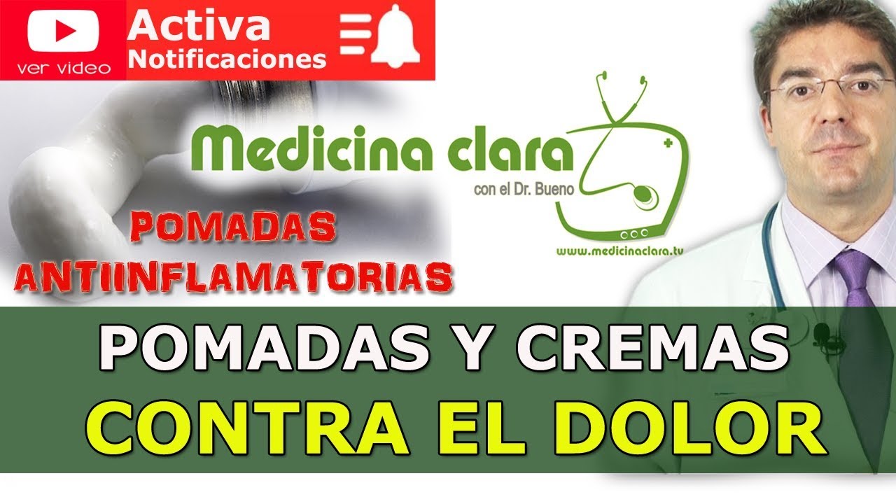 Pomadas antiinflamatorias, ¿Cuáles usar? ¿Son efectivas? Pomadas para el dolor