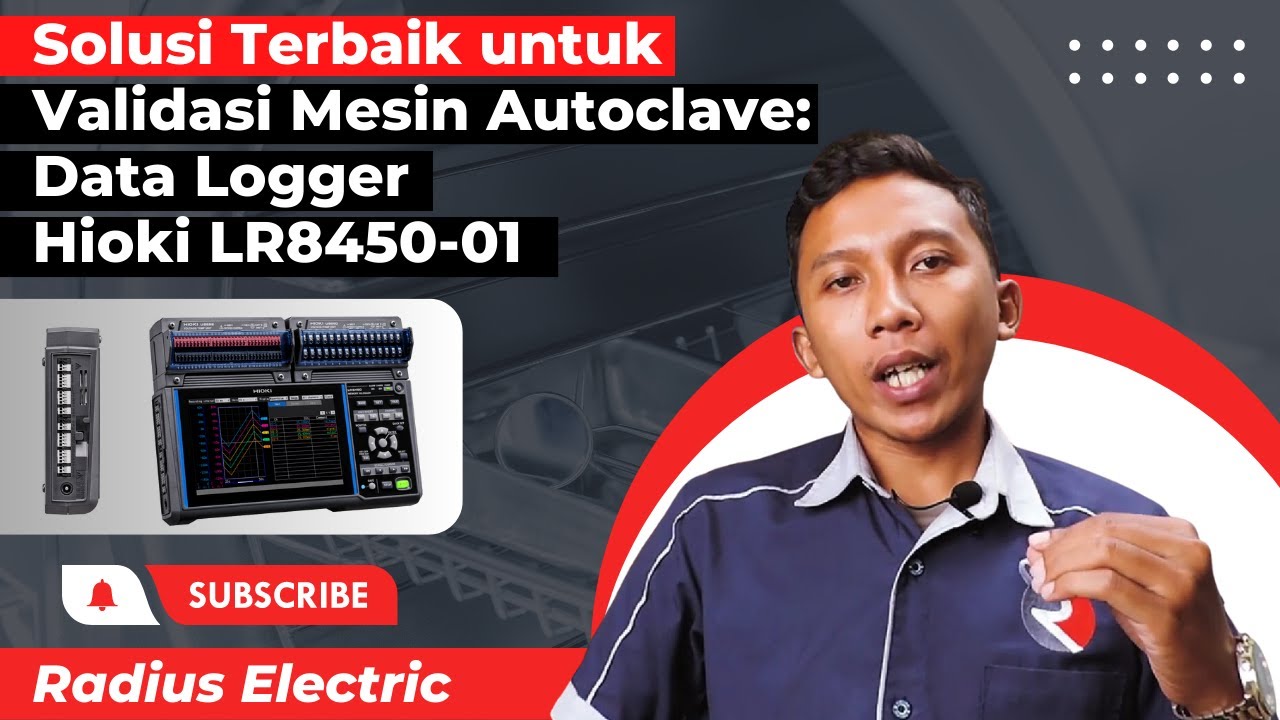 Accurate Autoclave Machine Validation Steps: With HIOKI LR8450-01 Data Logger
